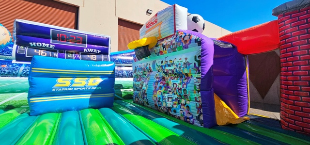 Sports Stadium Bounce House Rental Phoenix